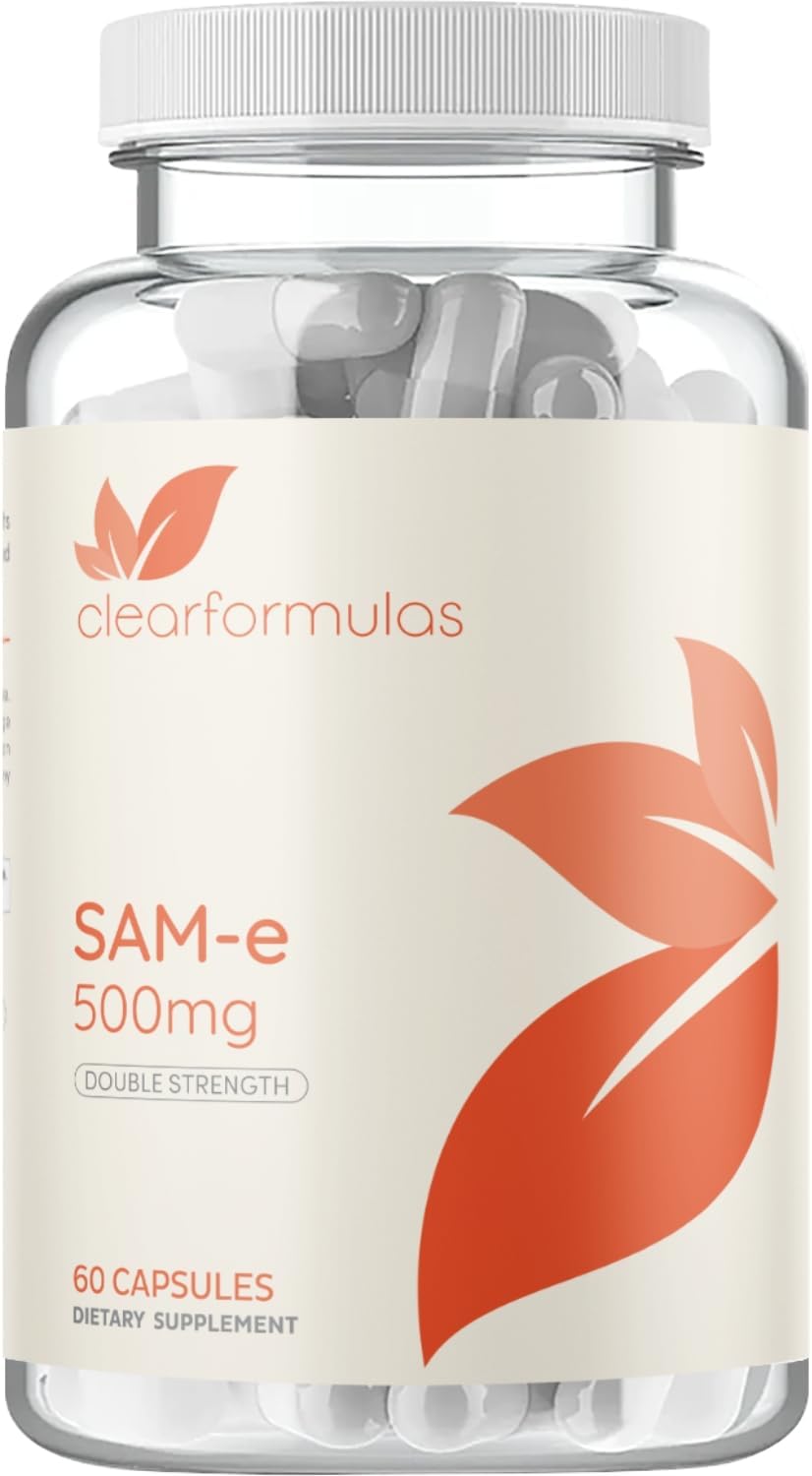Clear Formulas Bioactive SAM-e 500mg - 60 Cápsulas