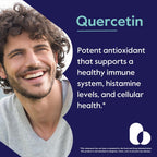 BESTVITE Quercetina 500mg (120 Cápsulas Vegetarianas) - Sin Estearatos - Sin Dióxido de Silicio - Vegano - Sin OGM - Sin Gluten