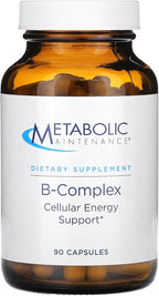 Metabolic Maintenance B-Complex - Methylated B Complex with Choline and Inositol - 90 Capsules