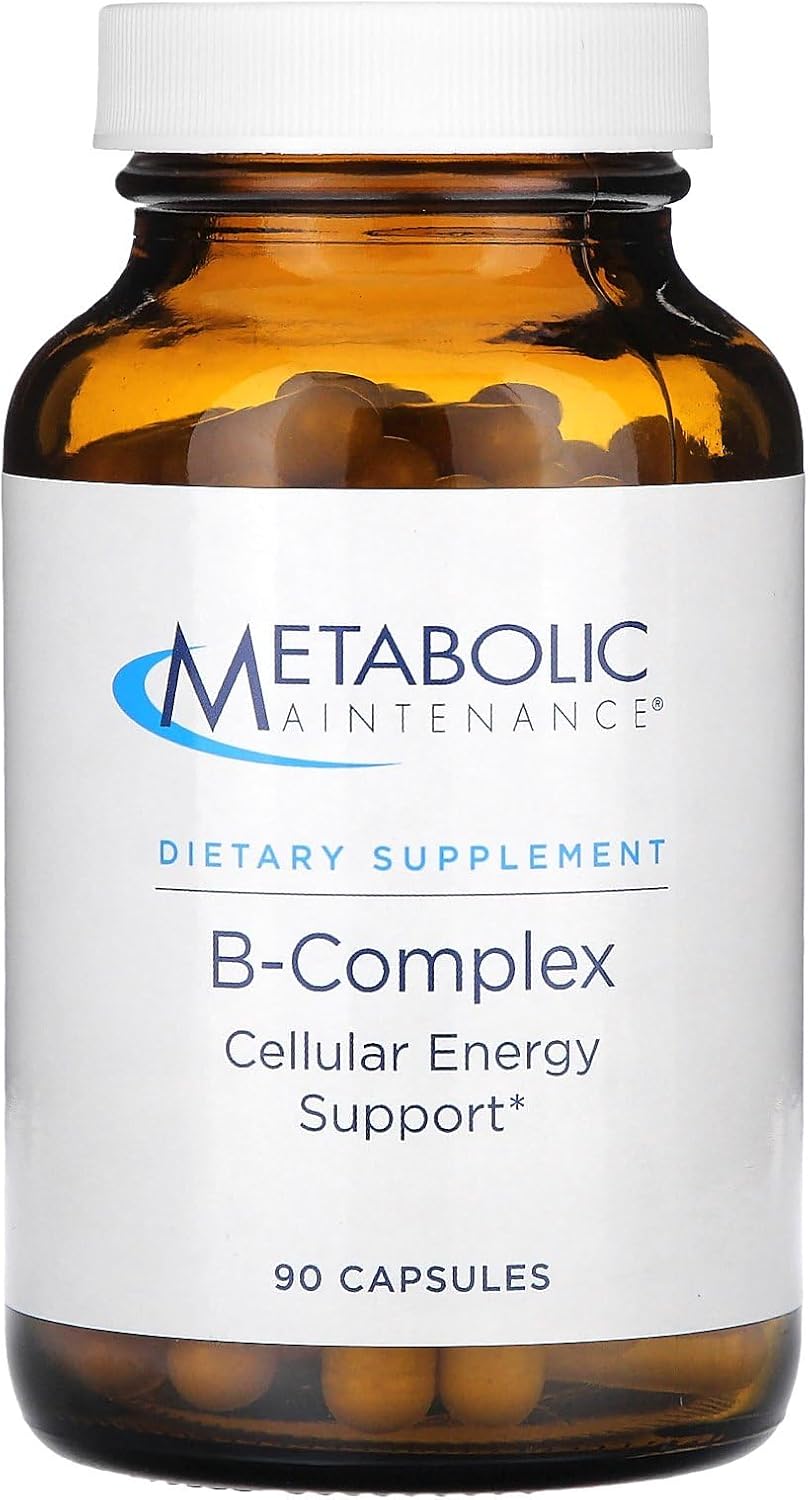 Metabolic Maintenance B-Complex - Methylated B Complex with Choline and Inositol - 90 Capsules