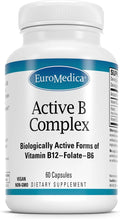 EuroMedica Active Bio-B Cápsulas, 60 Unidades