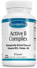 EuroMedica Active Bio-B Cápsulas, 60 Unidades