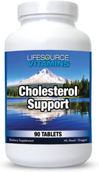 LifeSource Vitamins Cholesterol Support - 90 Comprimidos