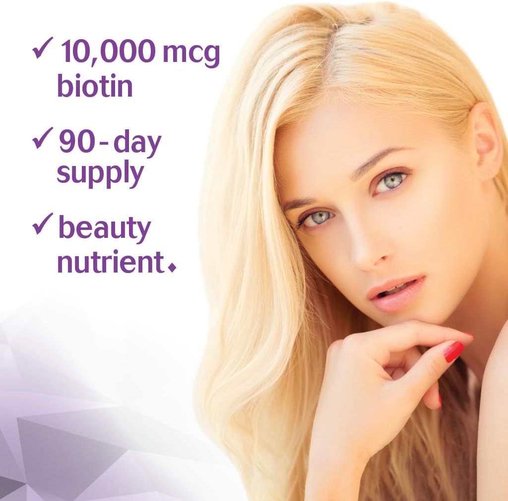 Bluebonnet Nutrition Beautiful Ally Biotina 10.000 mcg – Cápsulas Vegetales para Cabello y Uñas
