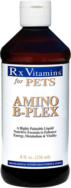 Rx Vitamins Amino B Plex Complejo B Líquido con Aminoácidos para Perros y Gatos - 118 ml