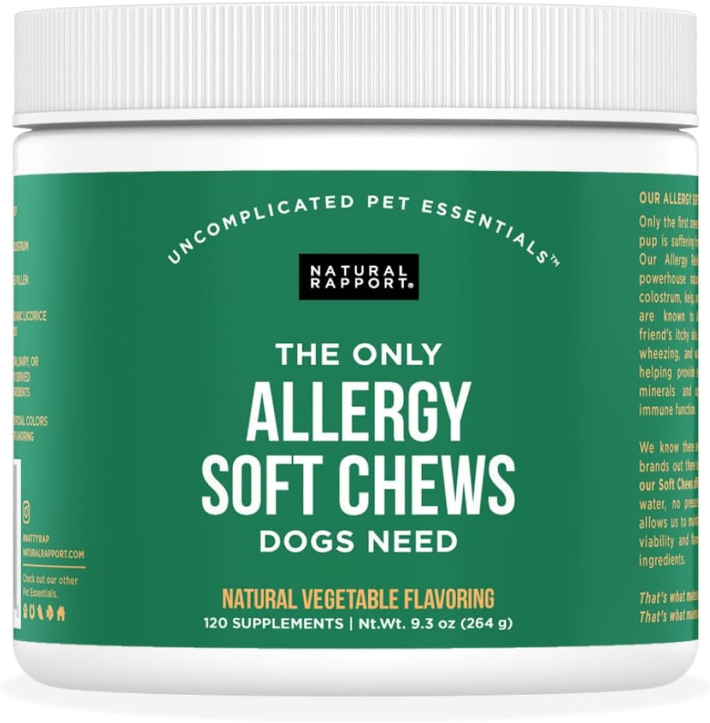 Natural Rapport Suplemento para la Vejiga del Perro - 120 Masticables