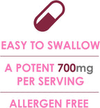 VH Nutrition SHATAVARI | Extracto de Asparagus Racemosus 700mg | Vitalidad Femenina* | Equilibrio Hormonal* | 60 Cápsulas