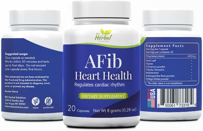 AFib Heart Health – Suplemento Herbal para el Ritmo Cardíaco – Image 2