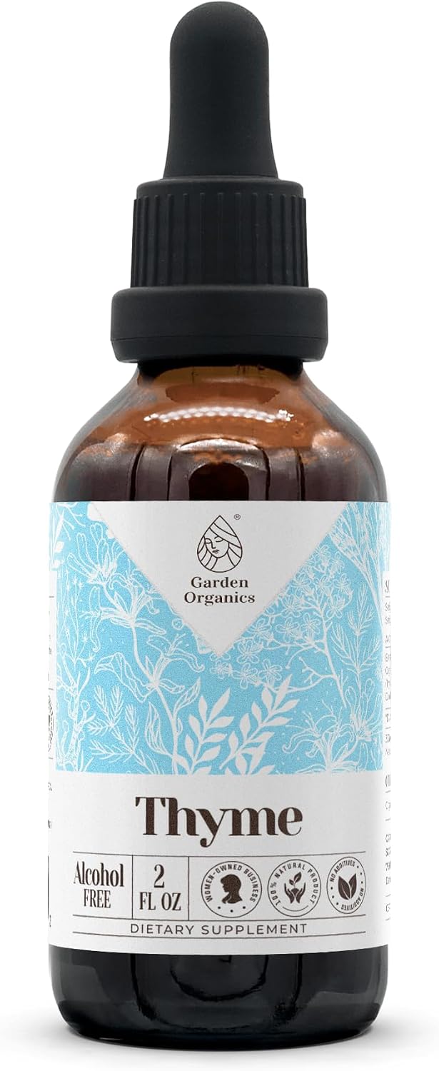Extracto de Tomillo sin Alcohol - Tintura Natural - 118 ml