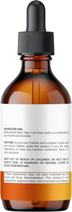 Bari Drops Suplemento Líquido Multivitamínico y Mineral (2 Envases de 60 ml, 2 Meses de Suministro)