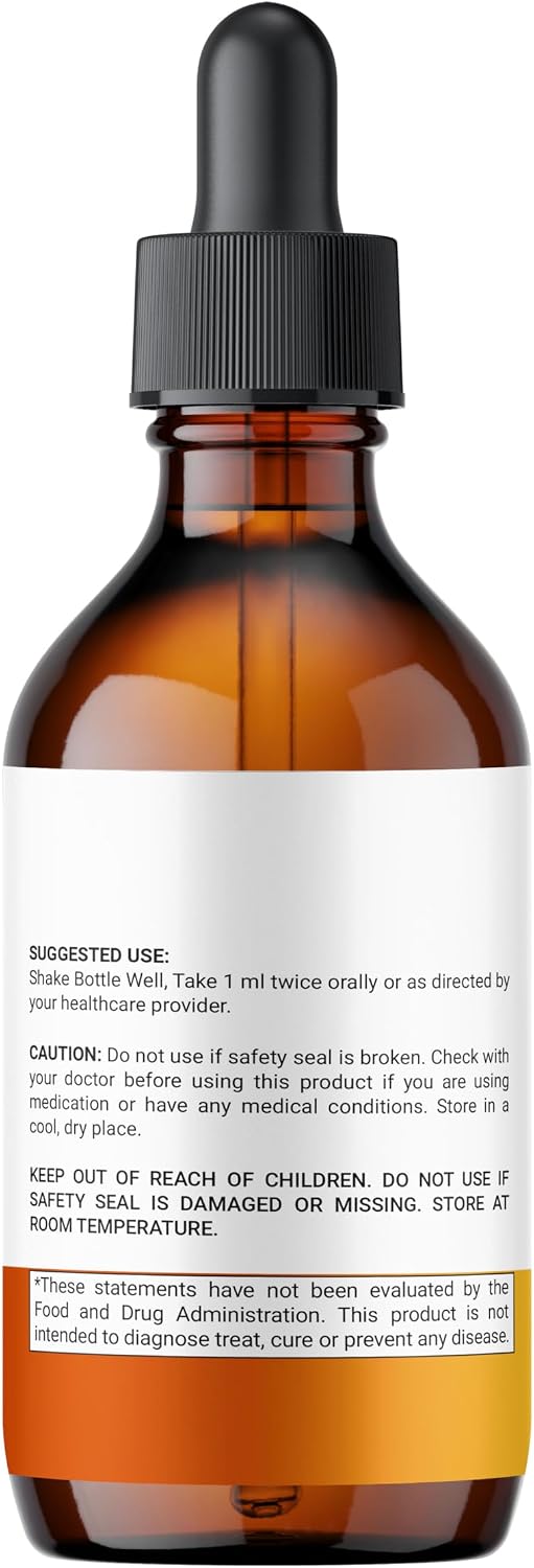 Bari Drops Supplement, Máxima Potencia, Extracto Líquido de Vitaminas para Hombres y Mujeres, 60 ml, Suministro para 1 Mes