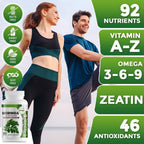 GreeNatr Moringa Oleifera en Cápsulas Vegetales 1000 mg (3 Frascos)