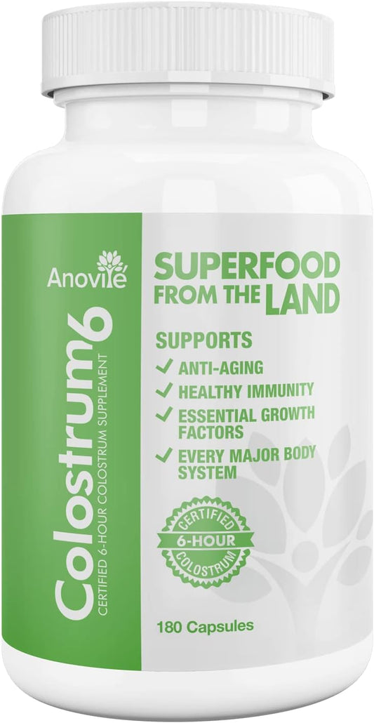 Anovite Colostrum6 Cápsulas (180 unidades)