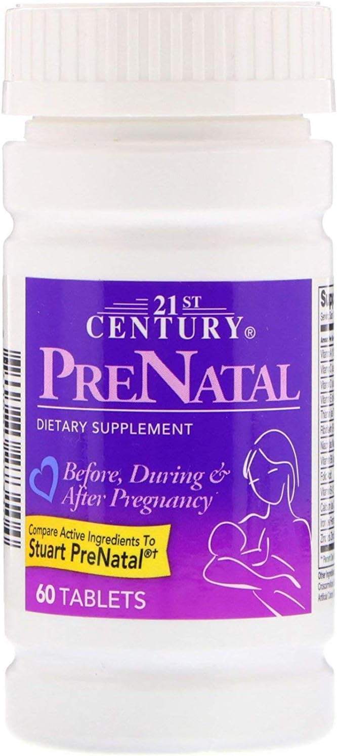 21st Century Comparar con Stuart Prenatal 60 Comprimidos