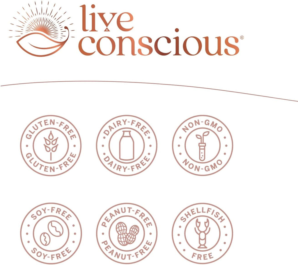 Live Conscious Vitamina B12 Vegana Gotas Sublinguales 5000 mcg (2 Pack)