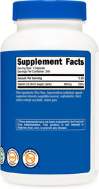 Nutricost Vitamina D2 (2000 UI) 240 Cápsulas - Vegano, Sin Gluten, No GMO