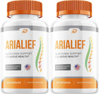 Arialief Cápsulas, Suplemento Avanzado, Fórmula Natural (2 Paquetes - 120 Cápsulas)