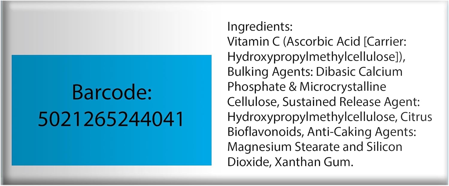 Vitabiotics Ultra Vitamina C – 60 tabletas