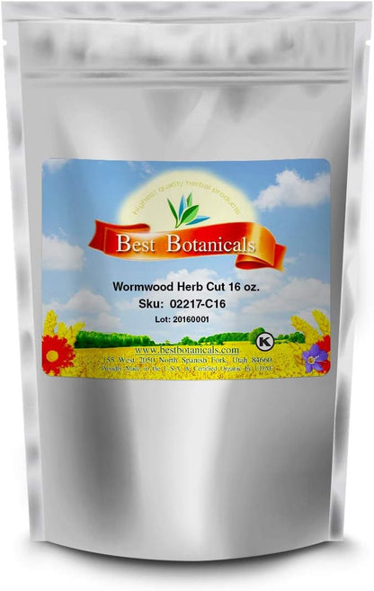 Best Botanicals Wormwood Herb Cut 16 oz. – Image 4