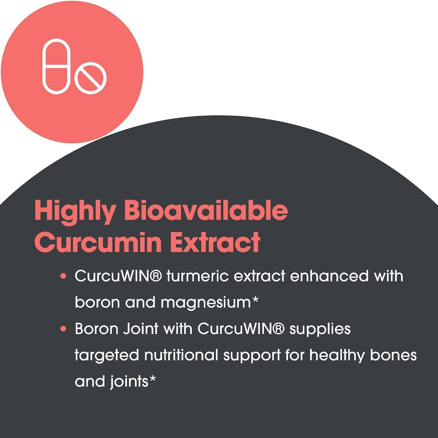 Allergy Research Group Boron Curcumin Complex - 90 Cápsulas Vegetarianas
