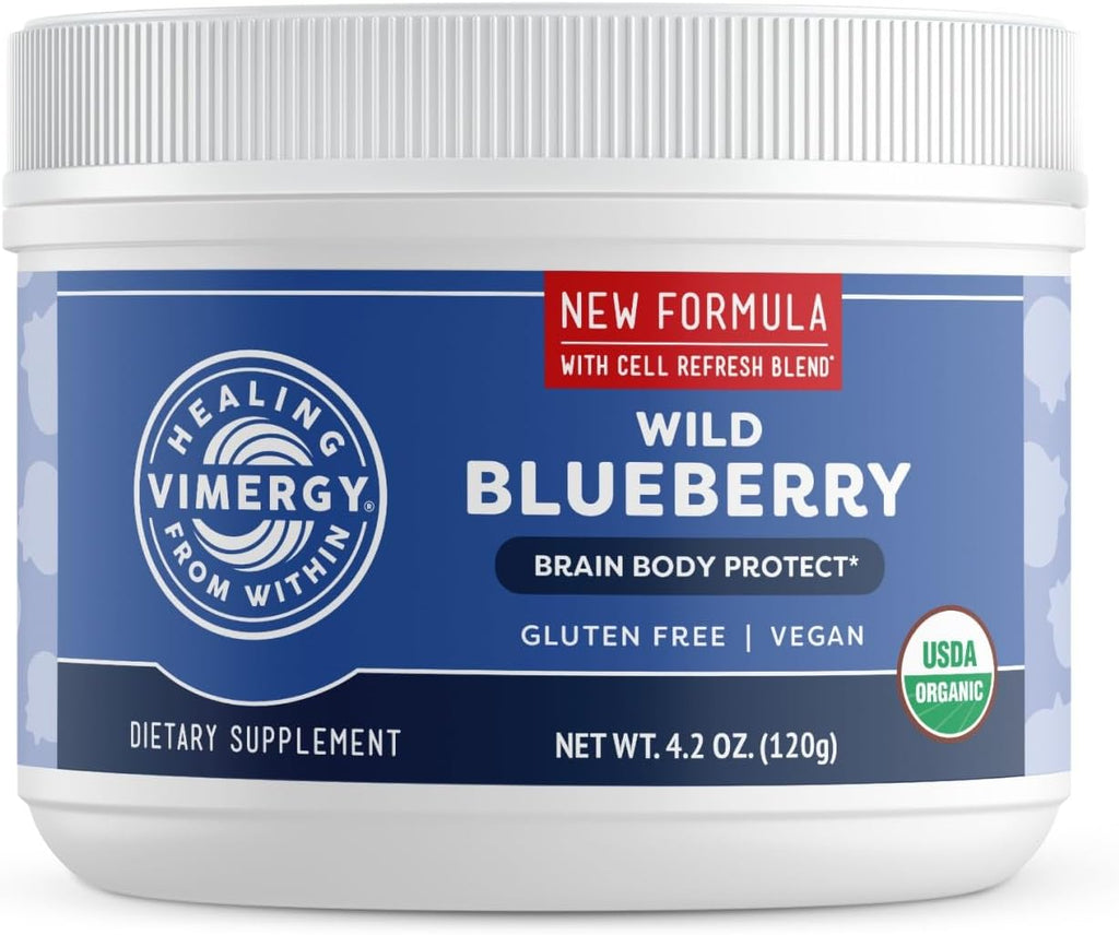 Vimergy Polvo de Arándanos Silvestres – 120g