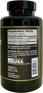Healthy 'N Fit Raging Bull Mega Orchic - 120 Cápsulas (40 Días) Glándula Testicular Cruda Premium, Apoyo Natural para la Testosterona