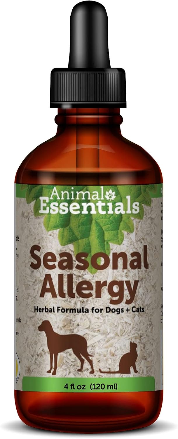 Seasonal Allergy Treatment for Dogs - Liquid Herbal Support for Dogs & Cats, Wellness Supplement for Sensitive Skin & Seasonal Comfort, Licorice Tincture, 100% Organic - 30 ml