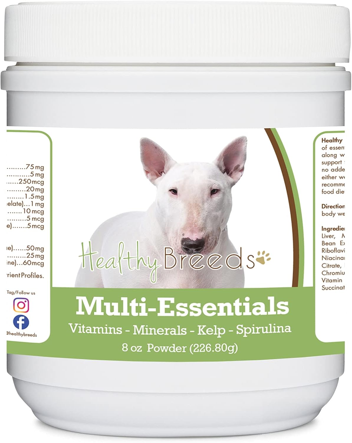 Healthy Breeds Bull Terrier Multi-Essentials Powder for Dogs