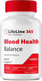 Lifeline 365 Advanced Blood Support Formula - 60 Cápsulas