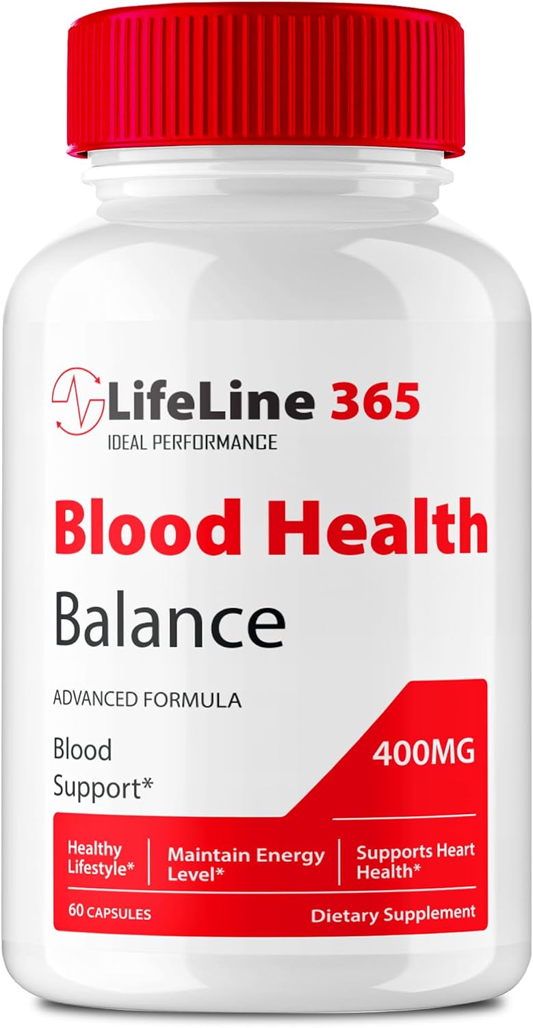 Lifeline 365 Advanced Blood Support Formula - 60 Cápsulas