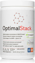 OptimalStack Creatine Monohydrate, HMB y Vitamina D3 - 30 Servicios