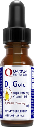 QNL D3 Oro - Gotas Líquidas de Vitamina D3 - 0.43 fl oz