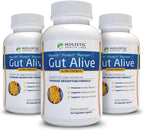 Holistic Health Labs Gut Alive - Apoyo Natural contra el Ardor, Indigestión e Hinchazón (60 Cápsulas)