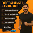 Vital Might Sports Nutrition para Mejor Rendimiento, Energía y Resistencia, 10 Cápsulas