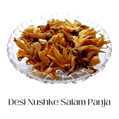 Desi Nushke Salam Panja Powder - Polvo Orgánico de Salam Panja (50g) – Image 2