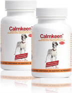 Calmkeen 450 mg 120 Cápsulas de Apoyo Conductual para Perros Grandes (15 kg y más) - Suplemento Calmante Natural con Proteína de Leche - Ayuda a tu Mascota a Sobrellevar Cambios y Estrés por Ruido - Sin Somnolencia - Sin Lactosa