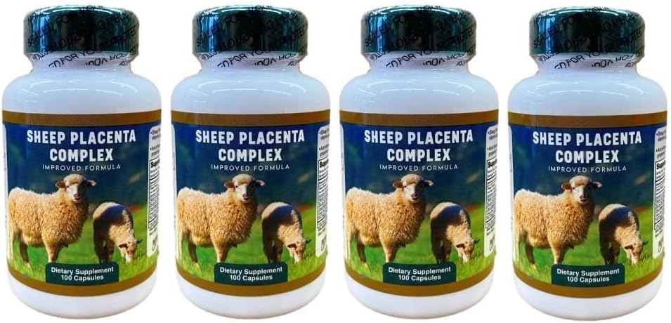 Nu-Health Sheep Placenta Complex, 100 Cápsulas