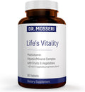 Life's Vitality Multivitamínico Vegano para Hombres y Mujeres - 42 Frutas y Verduras, Vitamina D, 90 Comprimidos
