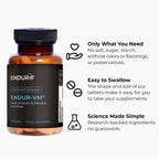 ENDUR-VM - Multivitamínico Sin Hierro (Liberación Sostenida) - 150 comprimidos