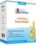 Kids Garden inteGrow Growth Essentials - Suplemento de Crecimiento con Lisina y Proteína Ósea para Niños de 3 a 18 Años - Calcio, Magnesio, Zinc, Vitamina D3, K2, OPN, CBP, CPP - Sabor Piña - 30 Sobres