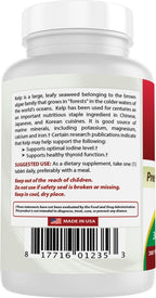 Best Naturals Kelp Supplement 150 mcg, 300 Tablets