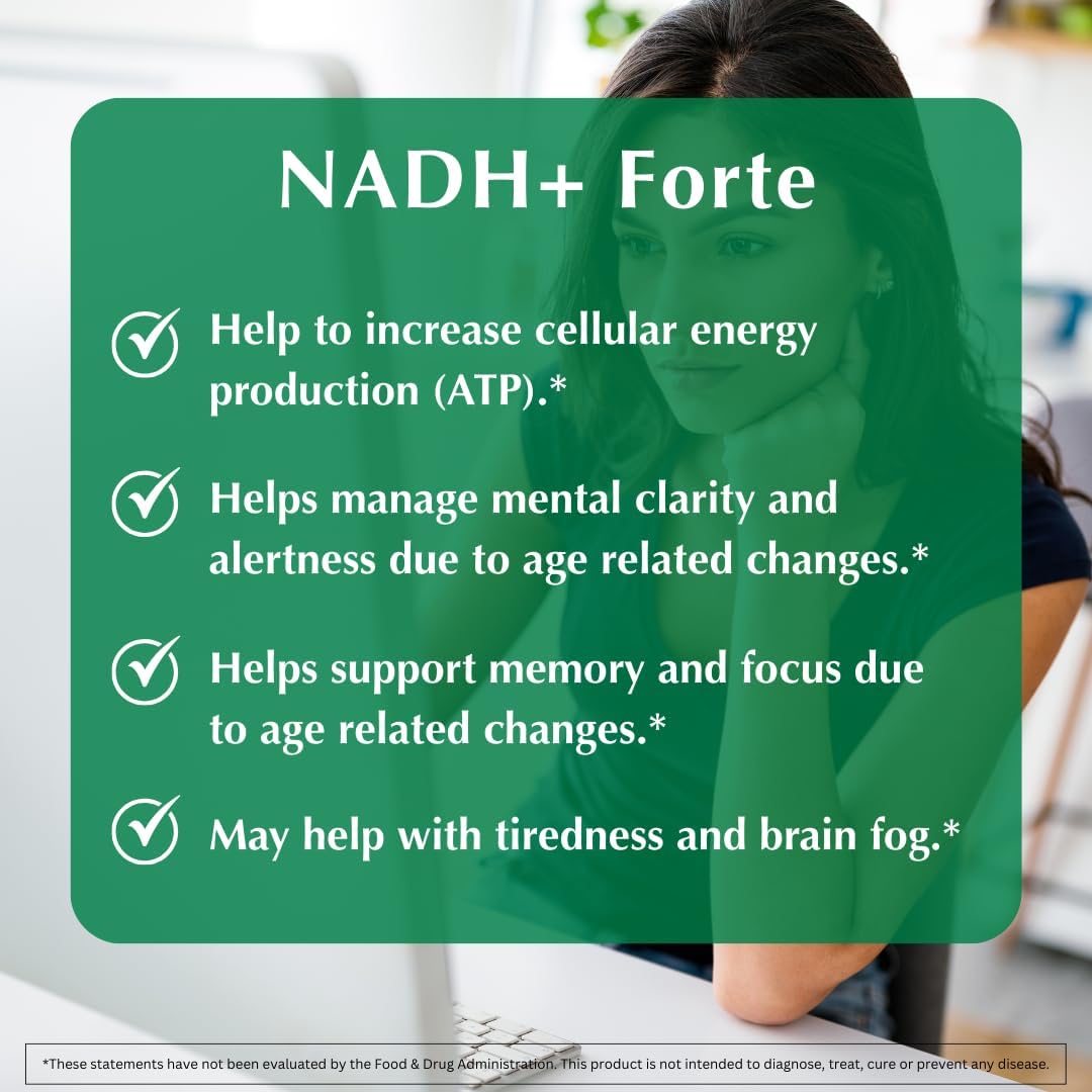 PROVITA NADH+ Forte - Cápsulas para Apoyo Cognitivo y Energético