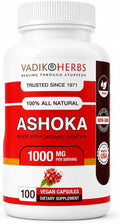 Vadik Herbs Cápsulas de corteza de Ashoka orgánica - 1000mg