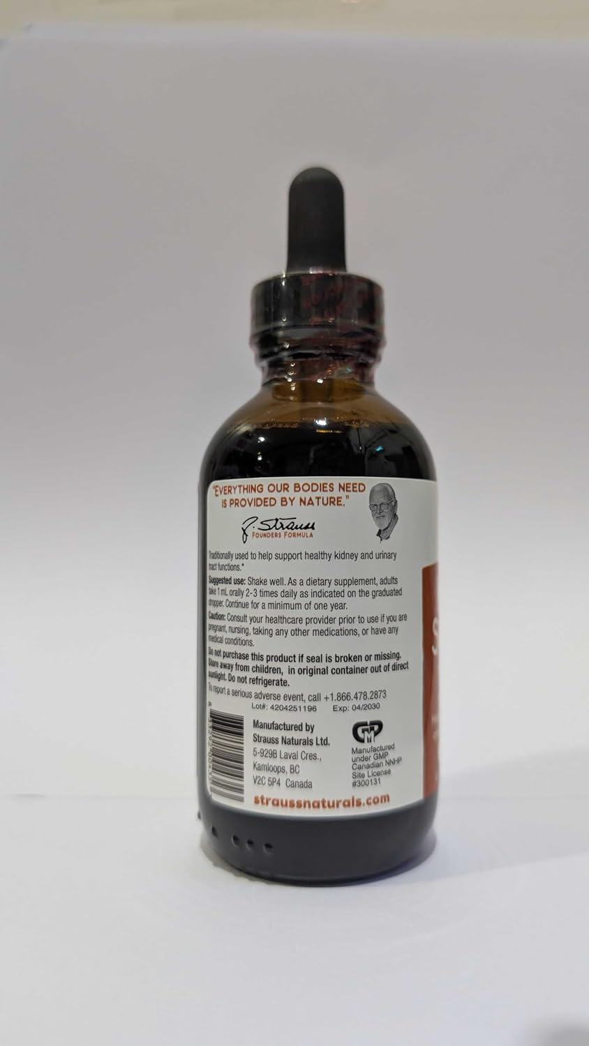 Strauss Naturals Kidney Support Supplement – 100 ml