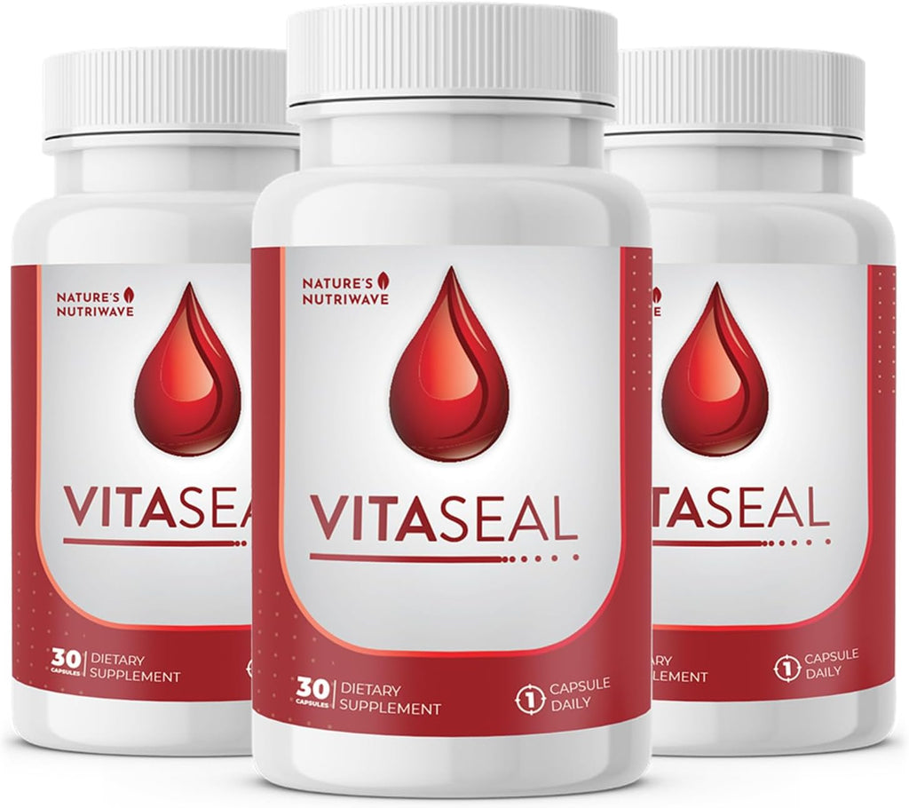 Vitaseal – Suplemento con Botánicos, Vitaminas C y E y Minerales (30 Cápsulas)