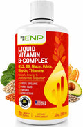ENP Super B Complex Liquid - B12, B6, Tiamina y Biotina - Apoyo Energético, Metabólico y Nervioso - Vitaminas B Líquidas para el Bienestar Diario - 32 Porciones