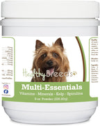 Healthy Breeds Australian Terrier Multi-Essentials Powder para Perros - Complemento de Vitaminas, Minerales y Antioxidantes - 227 g