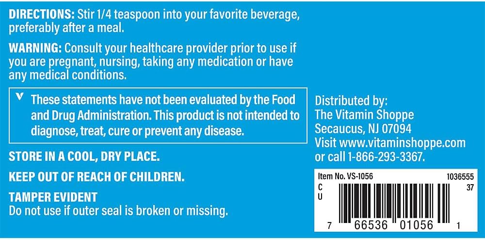 The Vitamin Shoppe Vitamina C 1000 mg en Polvo