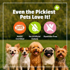 Pet Naturals Probióticos para Perros – 320 Golosinas Blandas con 120M UFC y Prebióticos, Sabor Pato