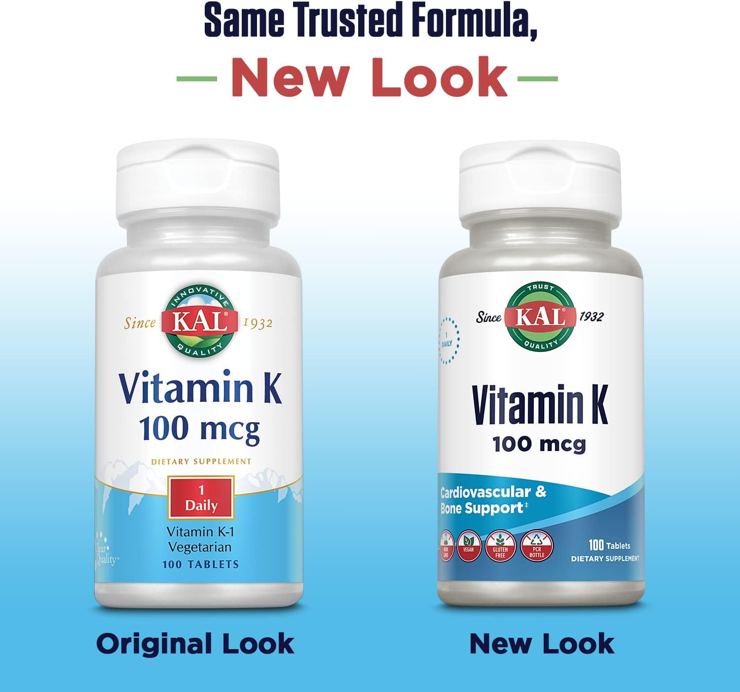 Kal 100 mcg K1 Comprimidos, 100 Comprimidos